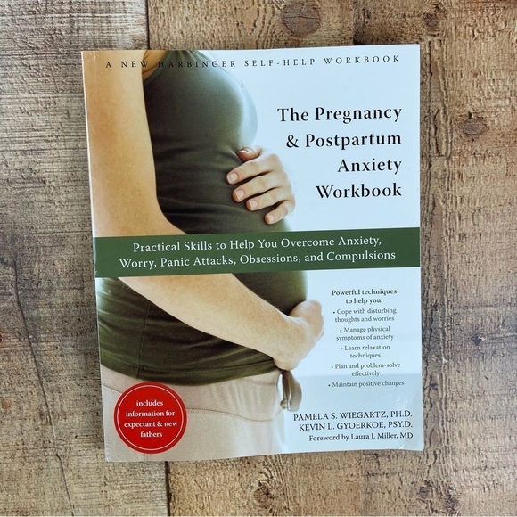 NEW The Pregnancy and Postpartum Anxiety Workbook Resource - Picture 1 of 5